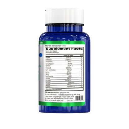 BioTrust AbsorbMax Broad Spectrum Digestive Enzyme Blend, Gluten Free, Non GMO, Digestive Support for Nutrient Digestion, Absorption and Periodic BioTrustUS supplements