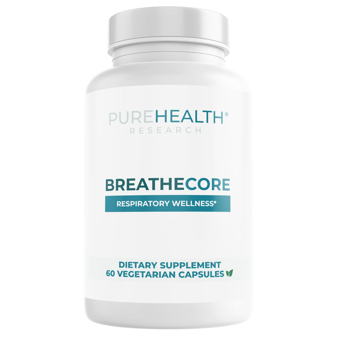 PUREHEALTH RESEARCH BreatheCore - Lung Detox for Smokers - Lung Cleanse & Support Supplement for Women & Men - Ginger Root, Ginkgo Biloba, St Johns Wort, Panax Ginseng & More - 60 Capsules PUREHEALTH RESEARCHAu supplements