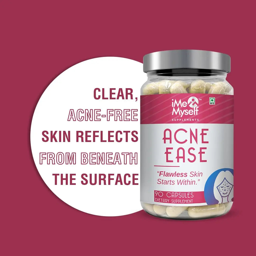 iMeMyself Clear Skin Support | 90 Capsules – with Zinc, Vitamin A, Niacinamide, Berberine, Glutathione, Neem, Probiotics, Green Tea & Herbal Extracts iMeMyselfAu supplements