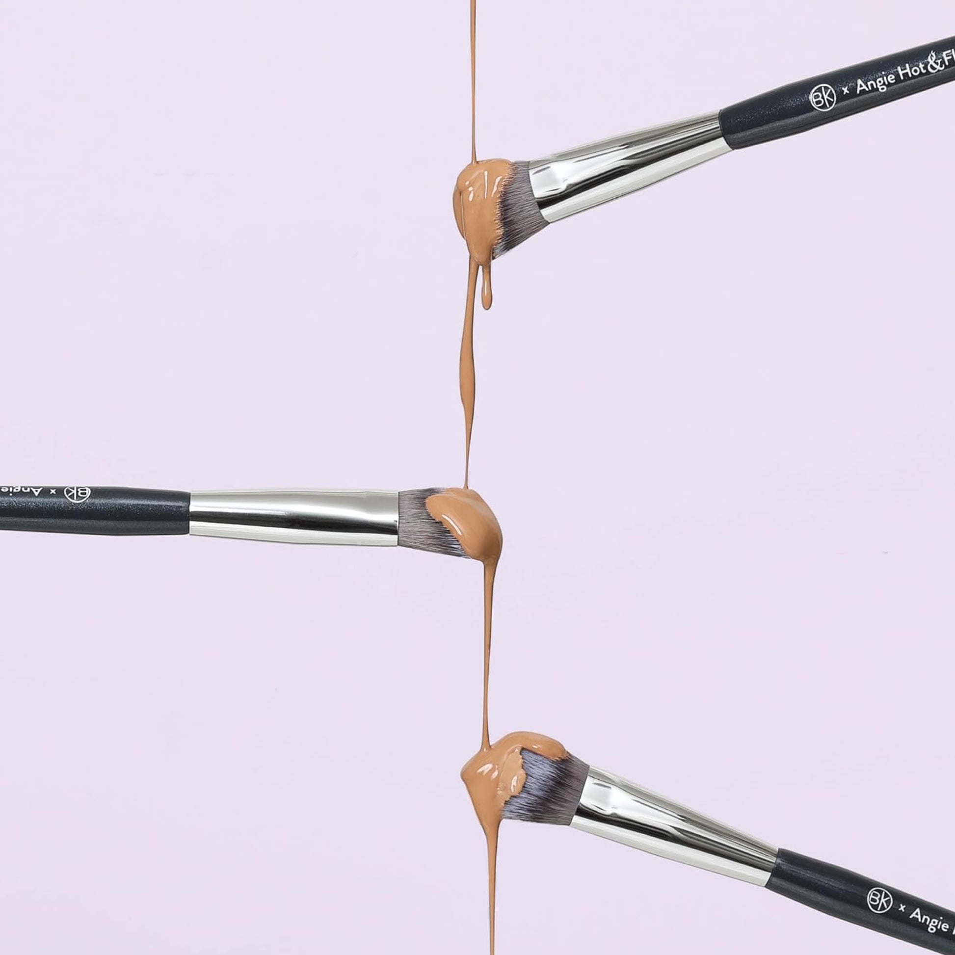 BK BEAUTY BRUSHES - ANGIE HOT & FLASHY A506 CONCEALER - Viral "Kitten Paw" Face Brush - Under-Eye Concealing and Contouring - Makeup Brushes BK BEAUTYAu supplements