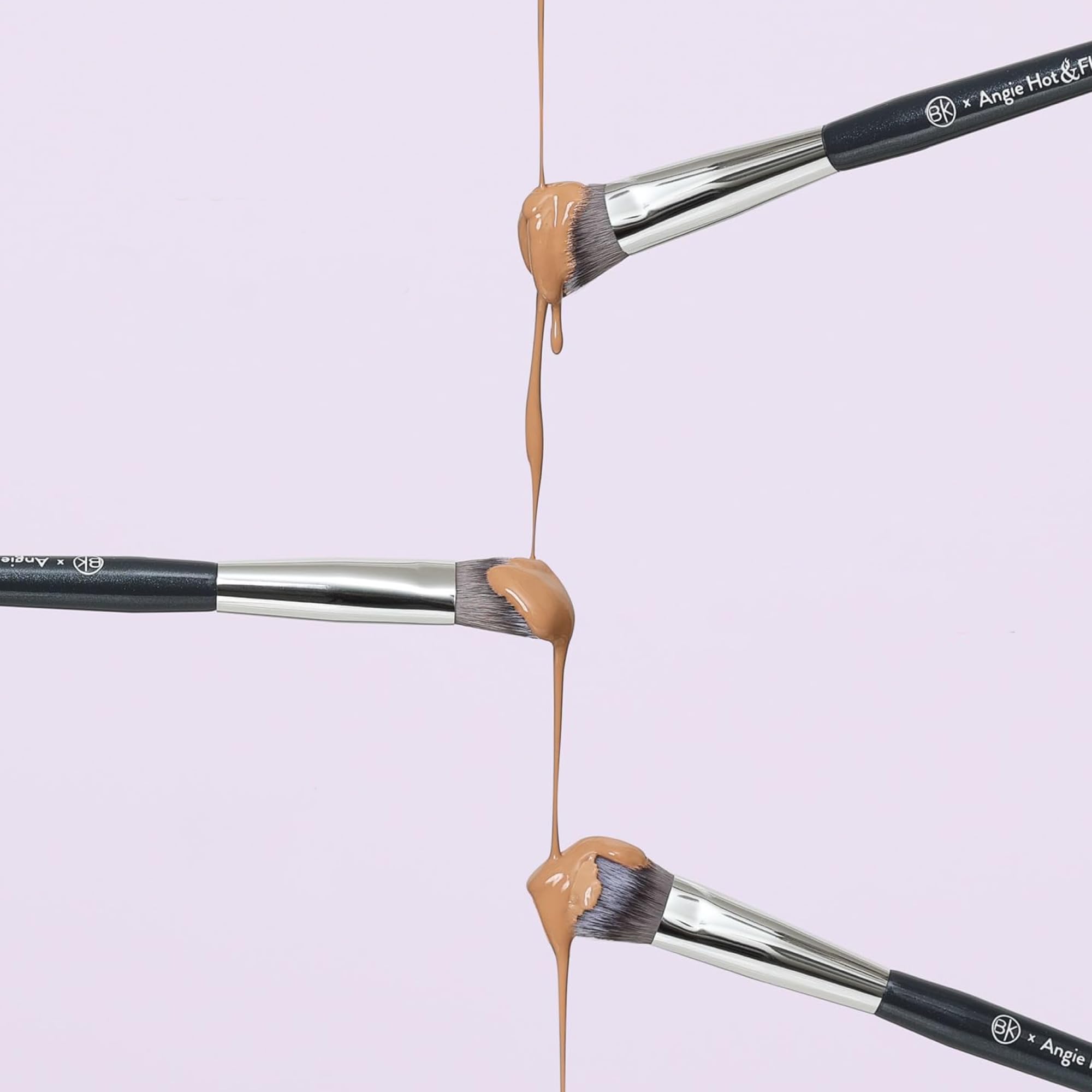 BK BEAUTY BRUSHES - ANGIE HOT & FLASHY A506 CONCEALER - Viral "Kitten Paw" Face Brush - Under-Eye Concealing and Contouring - Makeup Brushes BK BEAUTYAu supplements