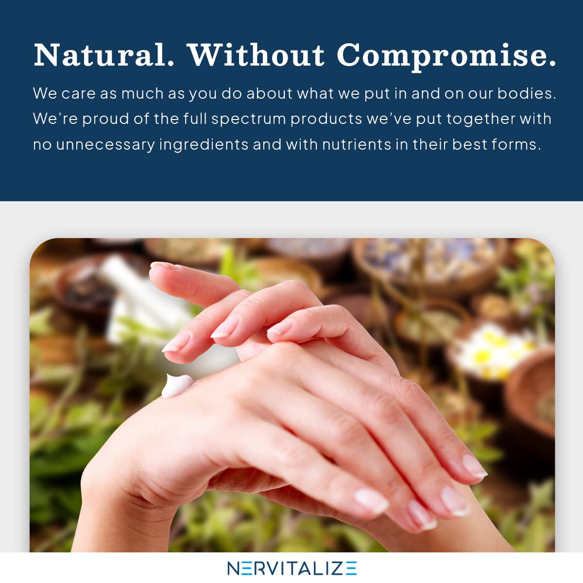Nervitalize Fast Acting Nerve Pain Relief Cream Maximum Strength Formula - 3 fl oz - Helps Provide Neuro Pain Relief and Deep Nerve Nourishment to Support Normal Nerve Function - Made in The USA NervitalizeAu supplements