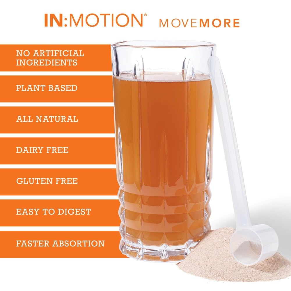 in:TotalWellness - in:Motion Natural Herbal Formula, 20 Serving Pouch, Corydalis, Tumeric, Ginger + 9 More ADAPTOGEN Herbs, Citrus Berry Flavor, 1 Count INTotalWellnessAu supplements