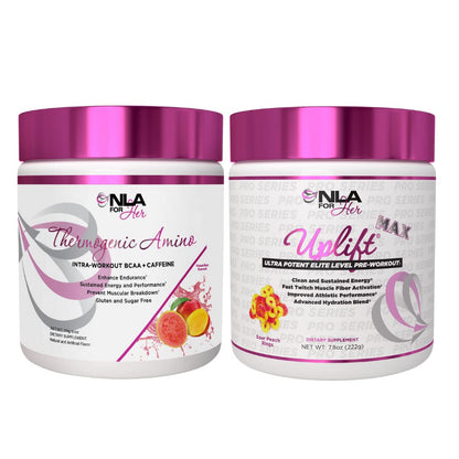 NLA for Her Pre/Intra Workout Stack (Includes Her Thermogenic Amino Hawaiian Sunset NLA for HerUS supplements