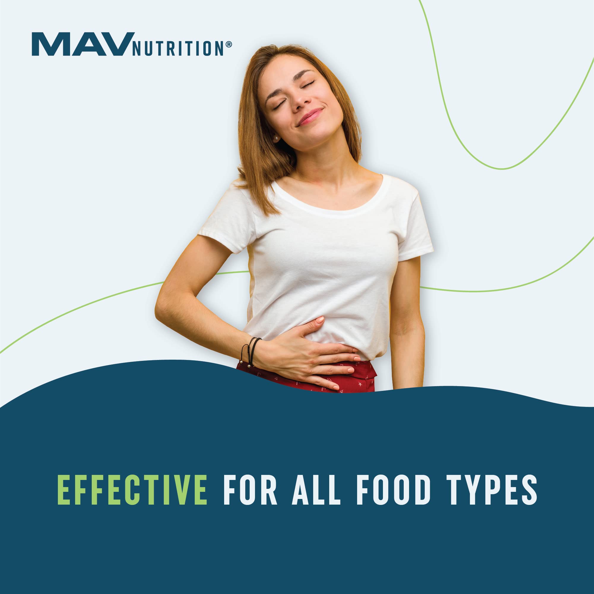 Digestive Enzymes with Probiotics for Bloating Relief & Digestive Health MAV NUTRITIONUS supplements