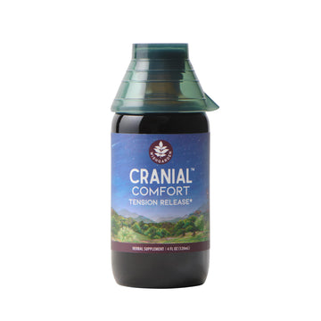 WishGarden Herbs Cranial Comfort - Plant-Based Herbal Supplement with White Willow Bark Extract, Lavender & Scullcap Supports Release of Head, Neck & Shoulders Tension, Stress & Muscle Tension, 4oz WishGardenAu supplements