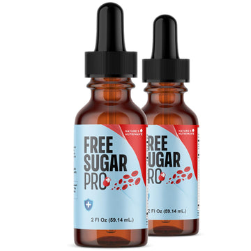 Nature’s NutriWave Free Sugar Pro – Natural Daily Wellness Drops with Chromium & Herbal Blend | Non-GMO | Easy to Use | Made in USA | 30 mL Liquid Supplement, 2 Month Supply Nature’s NutriWaveAu supplements