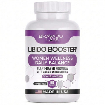 Female Libido Booster for Women – Advanced Women’s Intimacy & Confidence Support – Plant-Based Herbal Blend with Maca, Ginseng & L-Arginine – Made in USA – 60 Capsules Bravado LabsAu supplements