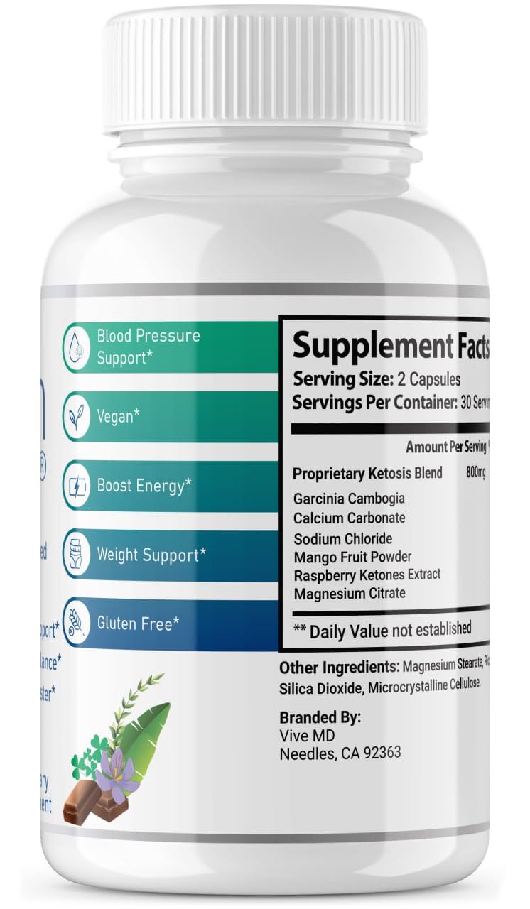 Lean Bliss Official Formula for Maximum Strength - Natural Slim Capsule Advanced Metabolism VIVE MDUS supplements