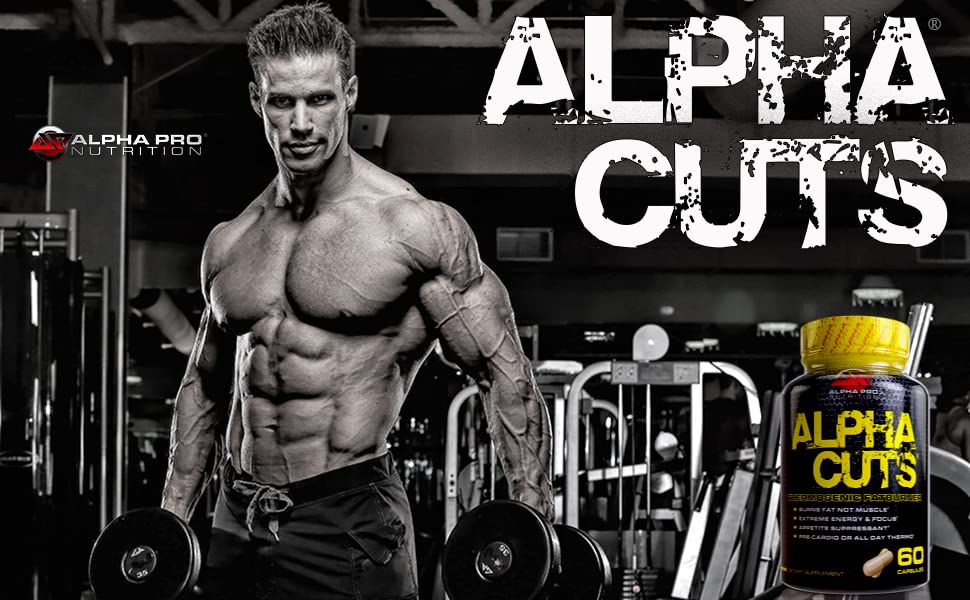 ALPHA CUTS Capsules Fat Burner Thermogenic Men Women Pre Cardio Workout Weight Loss ALPHA CUTSAu supplements