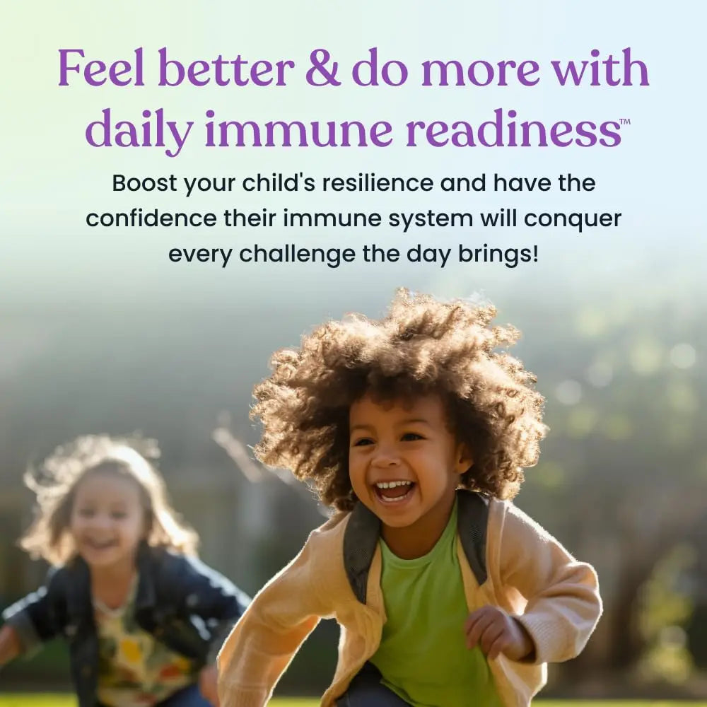 Immune Ready™ Kids Multivitamin Gummies – Mixed Berry Flavor – Sugar-Free Daily Kids Immune Support with Beta Glucan, Elderberry Immune ReadyAu supplements