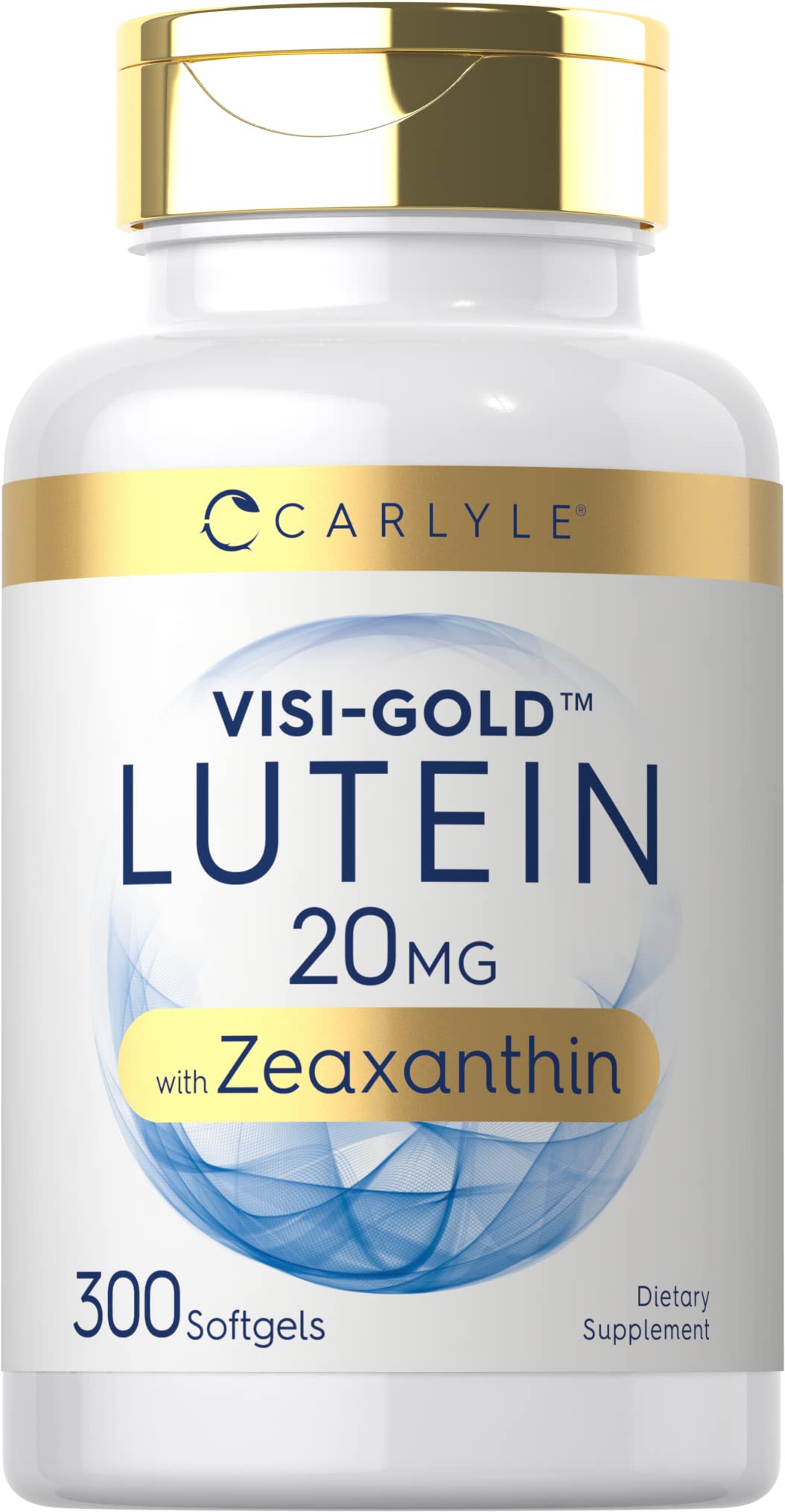 Carlyle Lutein and Zeaxanthin 20mg | 300 Softgels | Eye Health Vitamins | Non-GMO & Gluten Free Supplement CarlyleUS supplements