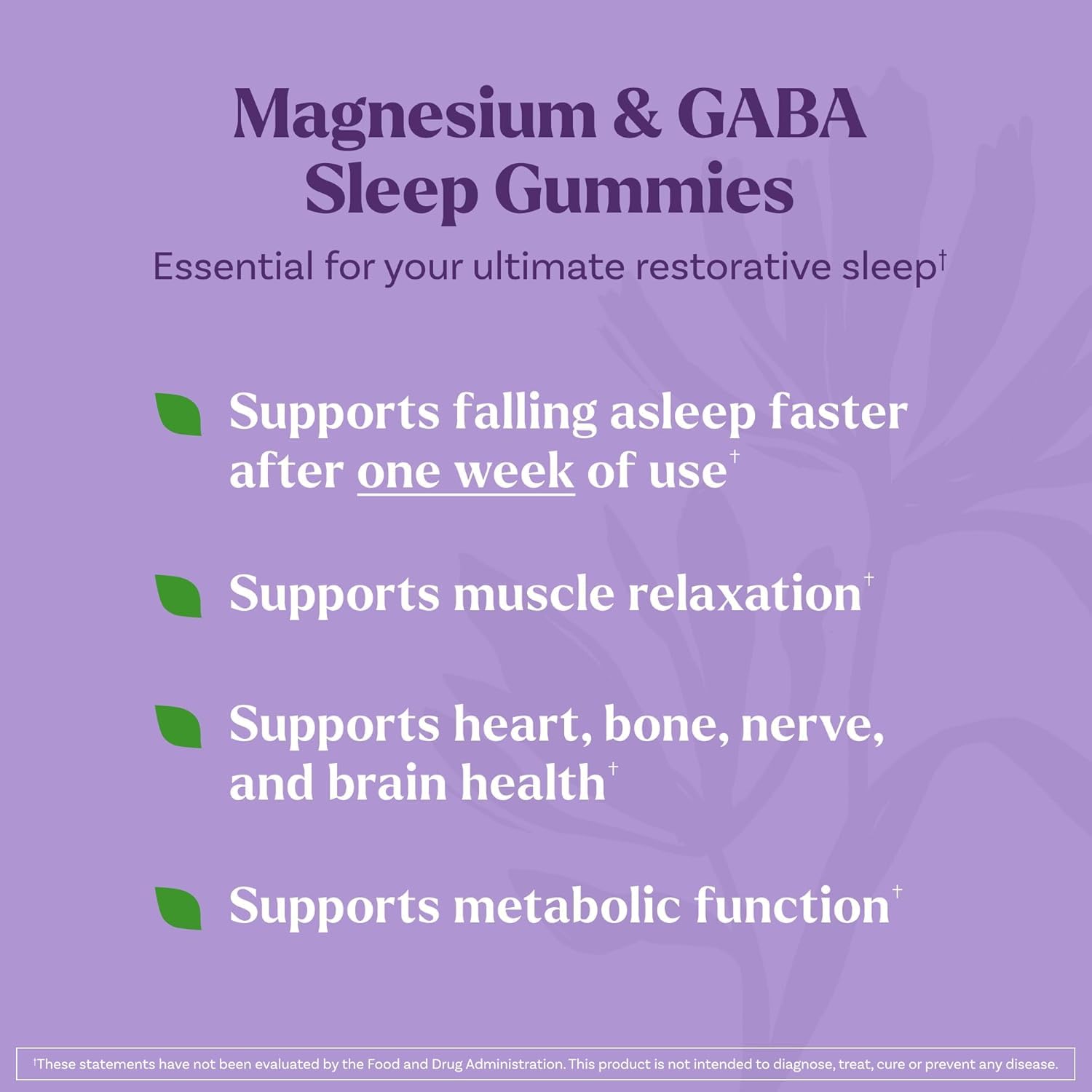 Natrol Sleep & Restore Magnesium Glycinate Blend Gummies, Magnesium for Sleep Aids for Adults, Melatonin-Free, Cherry Flavored, 30 Day Supply, 60 Gummies (Pack of 2) NatrolAu supplements