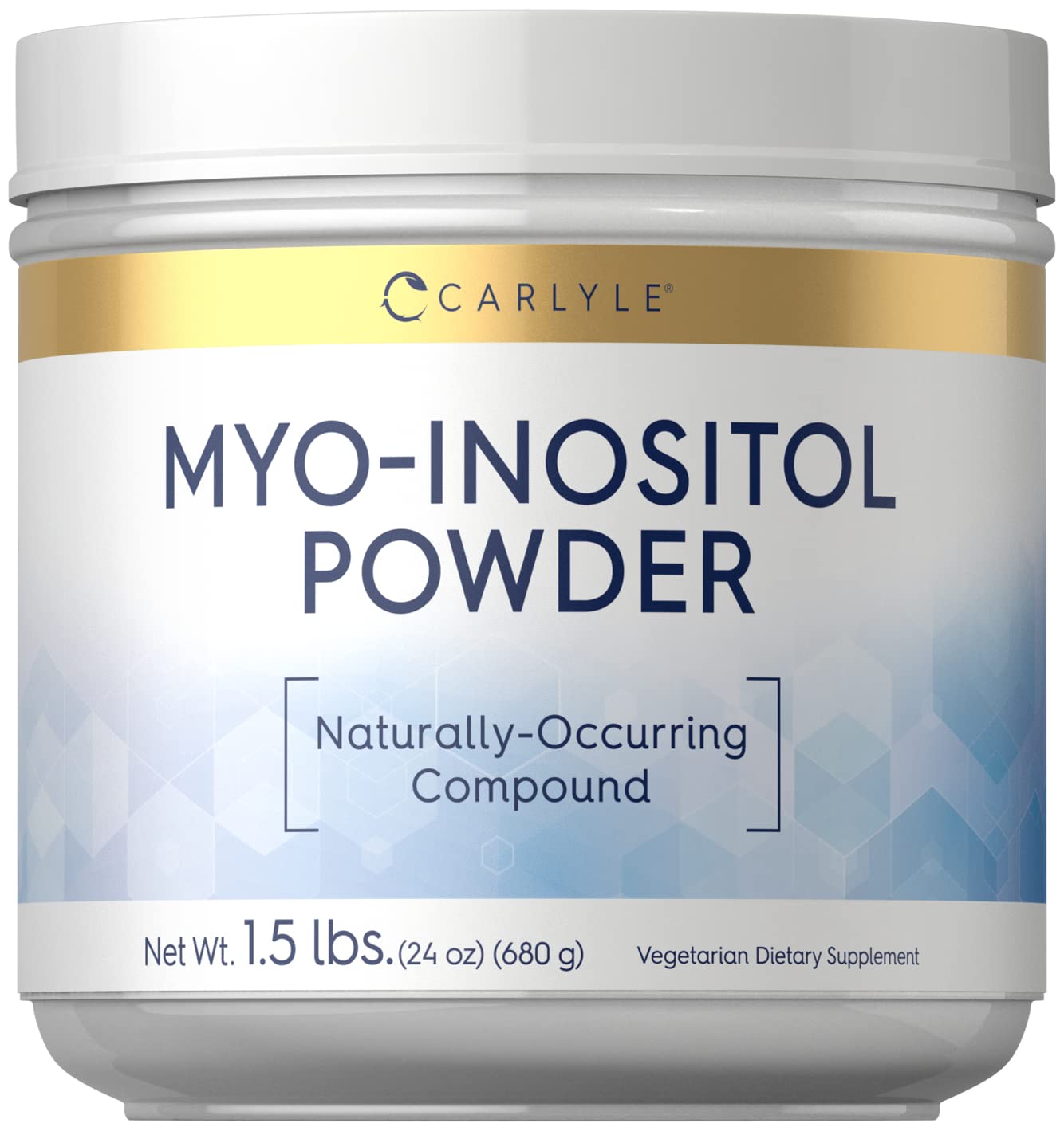 Carlyle Myo-Inositol Powder Supplement | 1.5 lbs | Naturally Occuring Compound CarlyleUS supplements