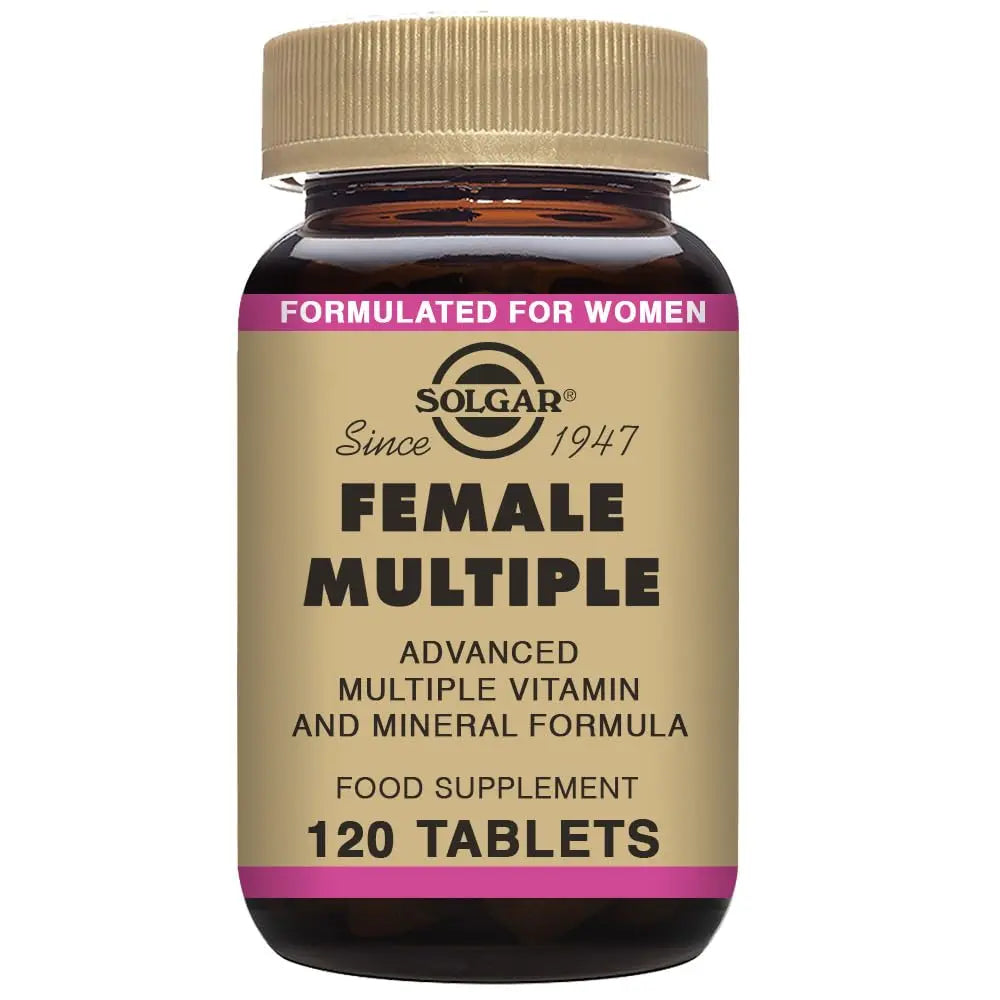 Solgar Female Multiple, 120 Tablets - Multivitamin, Mineral & Herbal Formula for Women - Advanced Phytonutrient SolgarAu supplements