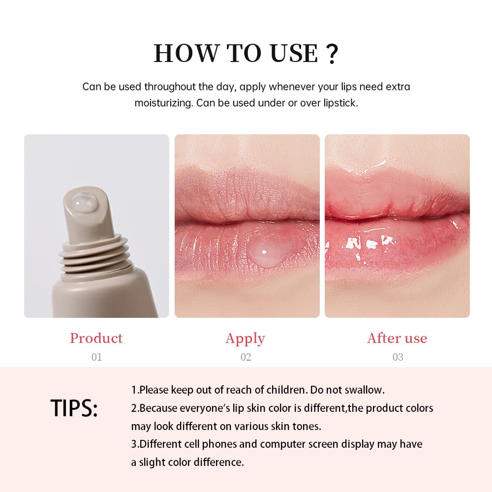 YumSova 4PCS Summer Lip Gloss Lipstick, Containing Natural Oils And Fruit Extracts, Can Soothe And Soften Dry Lips, Keep Moisture For A Long Time, And Is Not Sticky (4PCS) YumSovaAu supplements