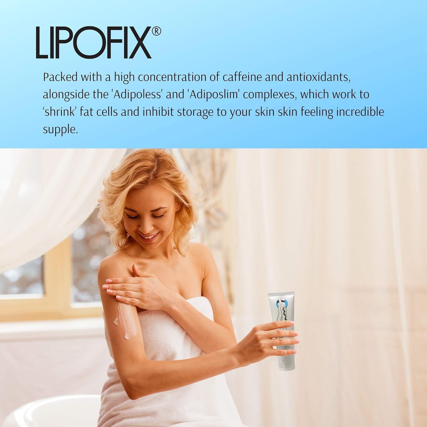 LIPOFIX Anti Cellulite Cream Luxurious Formula Body Contour Cream Effectively Tone LIPOFIXUS supplements