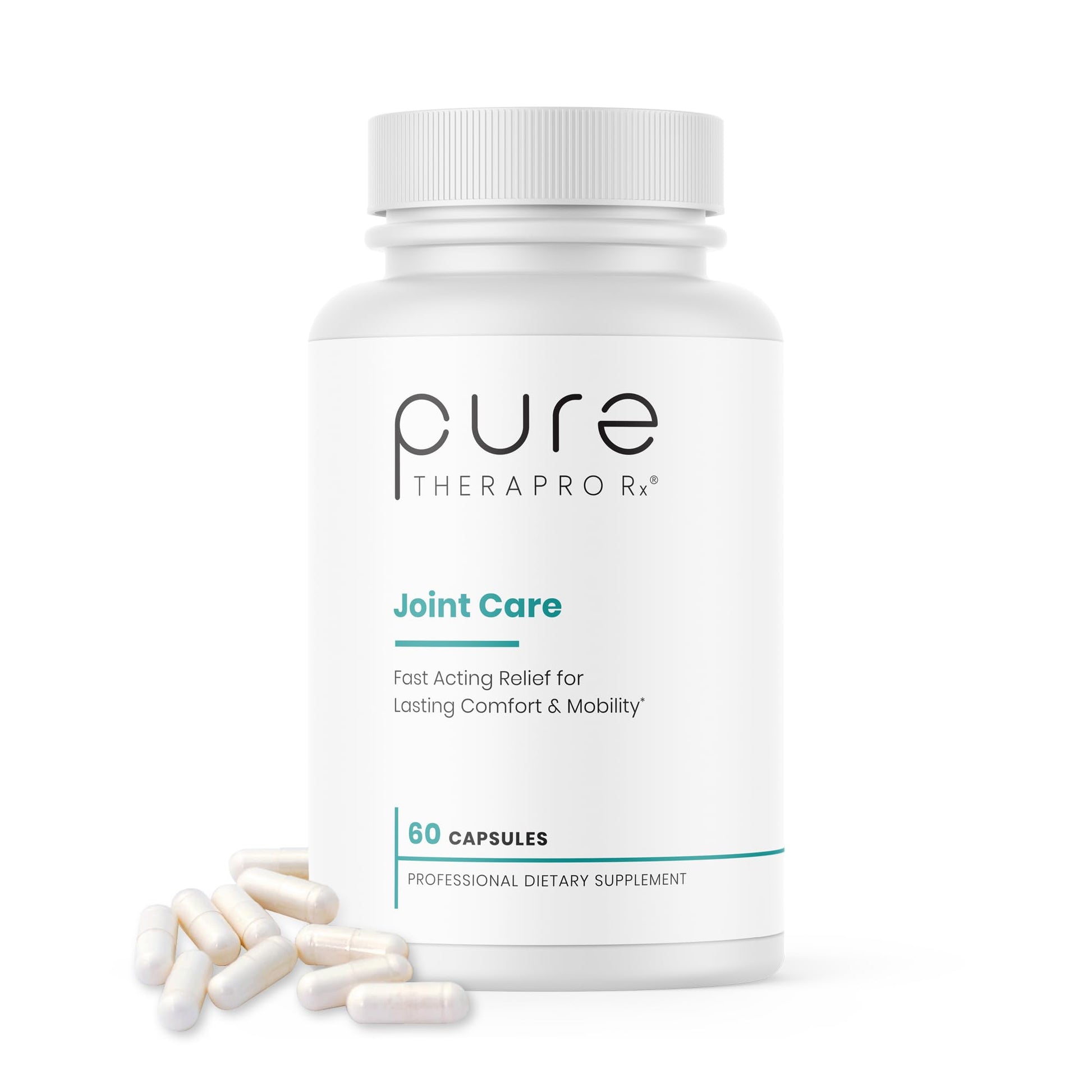 Pure Therapro Rx Boswellia, Curcumin, & Type II Collagen Joint Health Supplement | Made in the USA | Joint Care 60 Capsules, 2-Month Supply Pure Therapro RxAu supplements