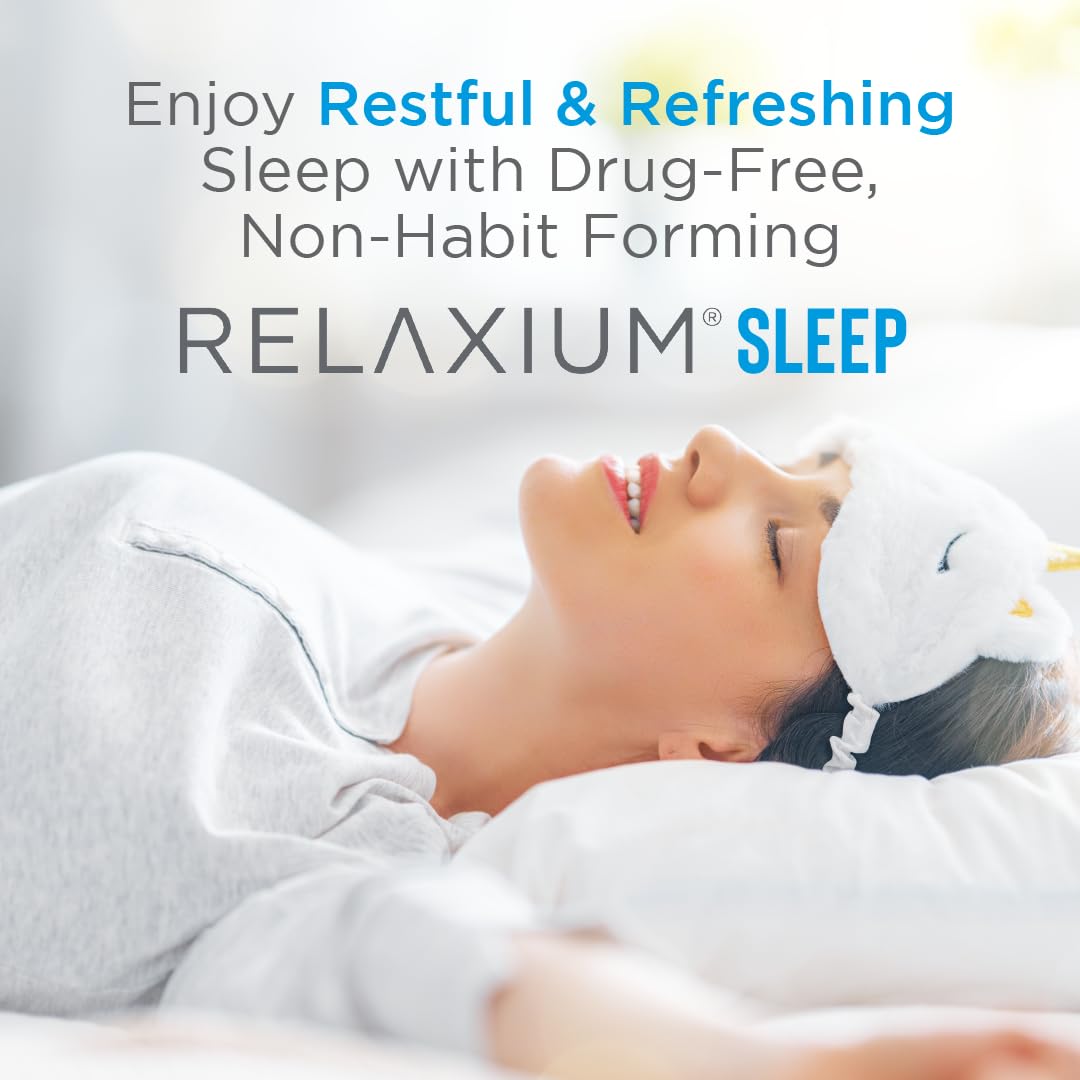 Relaxium Sleep Aid, 30-Day Supply, Dietary Supplement for Better Sleep RelaxiumAu supplements