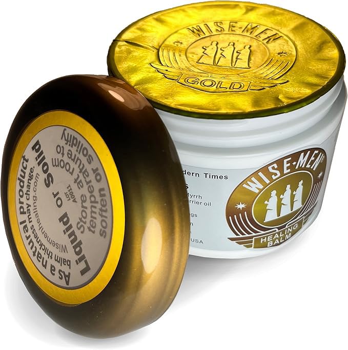 Wise Men Healing Balm with Myrrh and Frankincense Essential Oils for Soothing Nerve Relief Massage Wise MenAu supplements