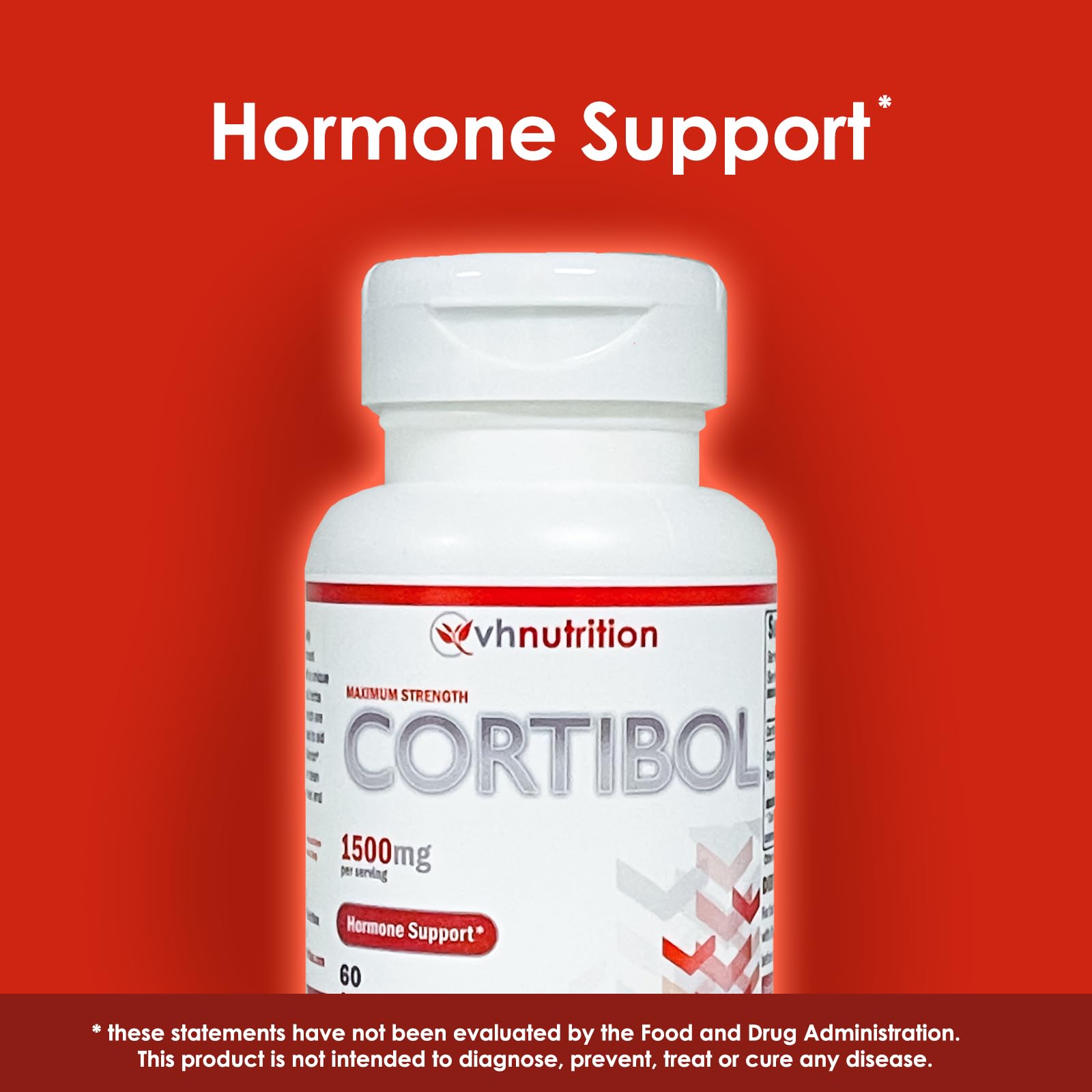 VH Nutrition CORTIBOL | Cortisol Manager* Supplement | Maximum Strength Adrenal VH NutritionUS supplements