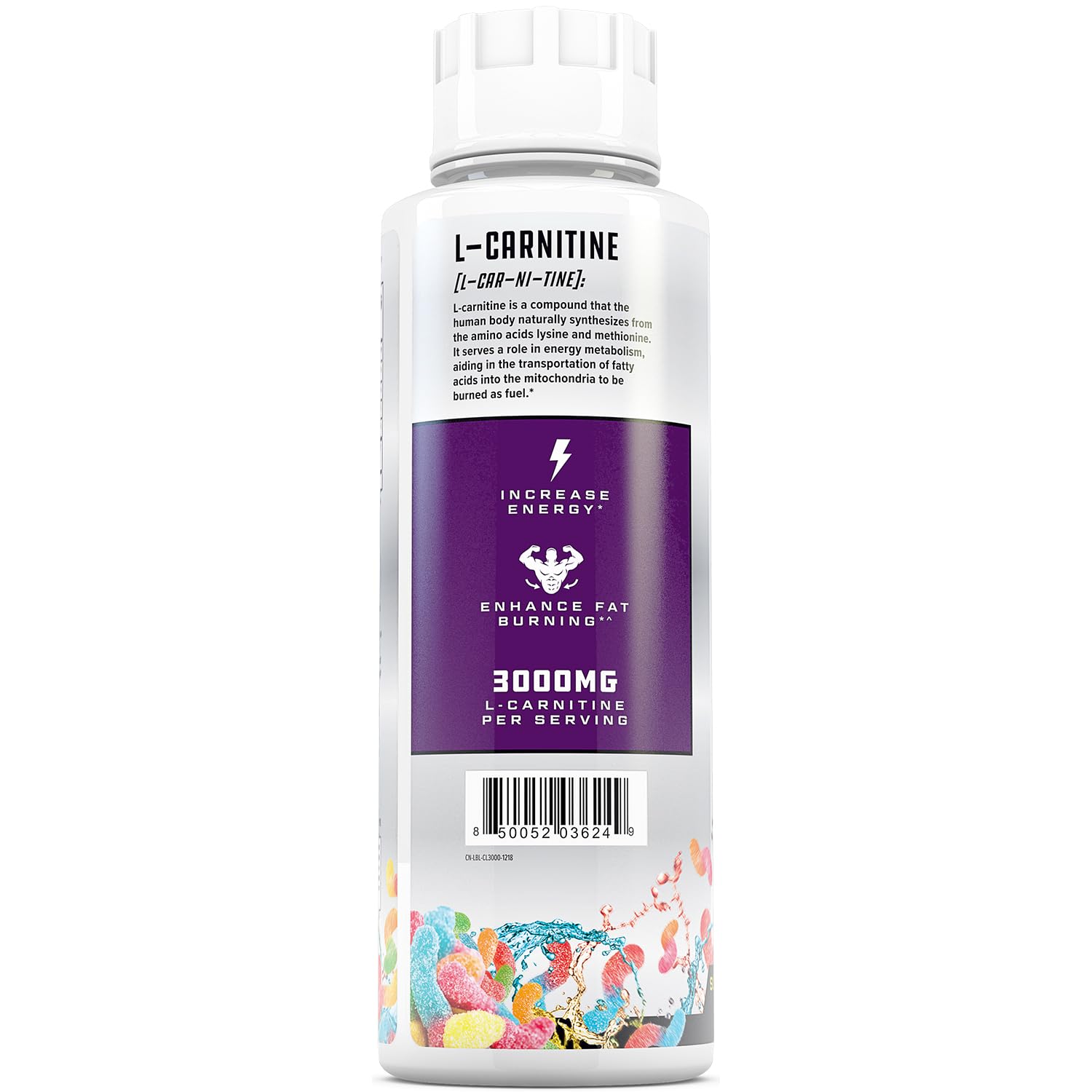 Cutler Nutrition Liquid L-Carnitine Fat Burner Supplement with Acetyl L-Carnitine & L-Carnitine Tartrate - Fat Burner Formula for Optimal Absorption,