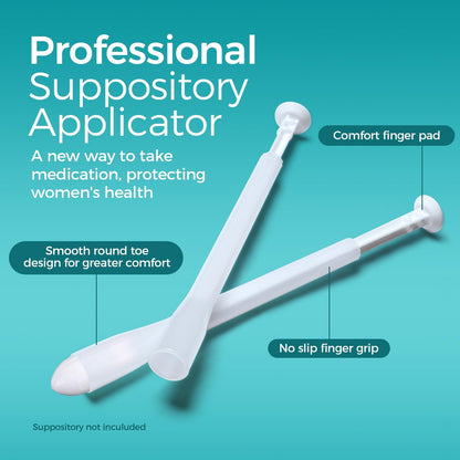 Dizzily 30 Pack Disposable Vaginal Suppository Applicators for Women, Individually Wrapped, Hygienic - Fits Most Boric Acid Suppositories, Pills, Tablet, Cap-sules and Feminine Care Applicator DizzilyUS supplements