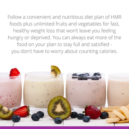 HMR 120 "Classic" Shake Meal Replacement Powder | Chocolate Shake Mix to Support HMRUS supplements