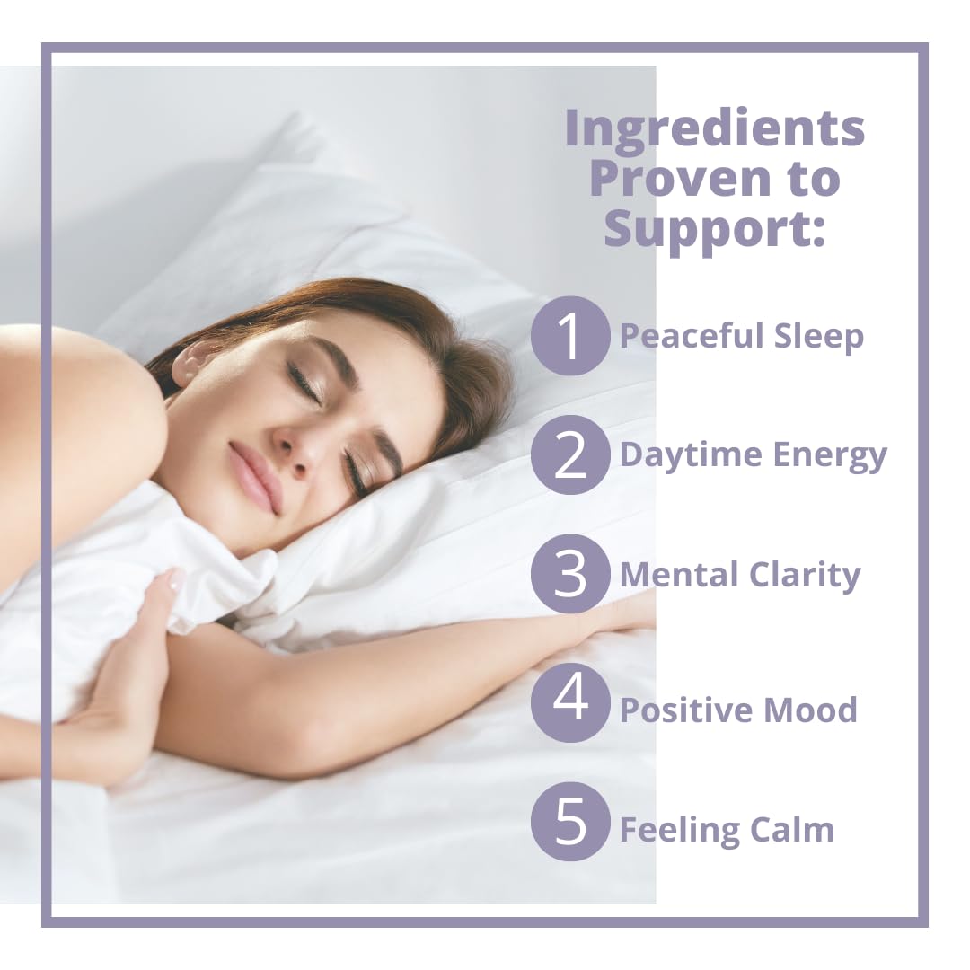 Meno Sleep Menopause Support Supplement: Clinically Proven Ingredients Improve Energy, Mood & Mental Clarity. Magnesium Glycinate, L-Theanine, Ashwagandha, Made in USA, Vegan, Hormone Free 120 Ct MenoMorphosisAu supplements