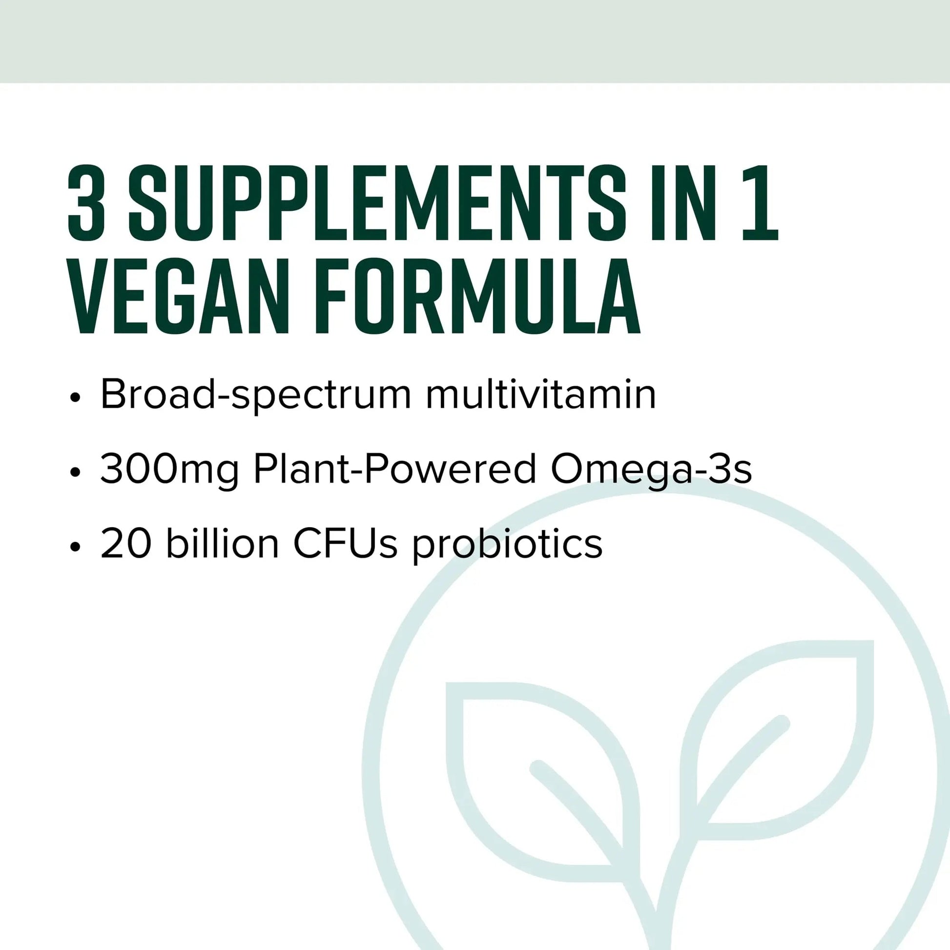 Vibrant Health, Trilogy Vegan, Probiotic Multivitamin with an Essential Blend of Omega-3 from Vegan Algal Oil, Vitamin A, B12, C, D3, E Vibrant HealthAu supplements