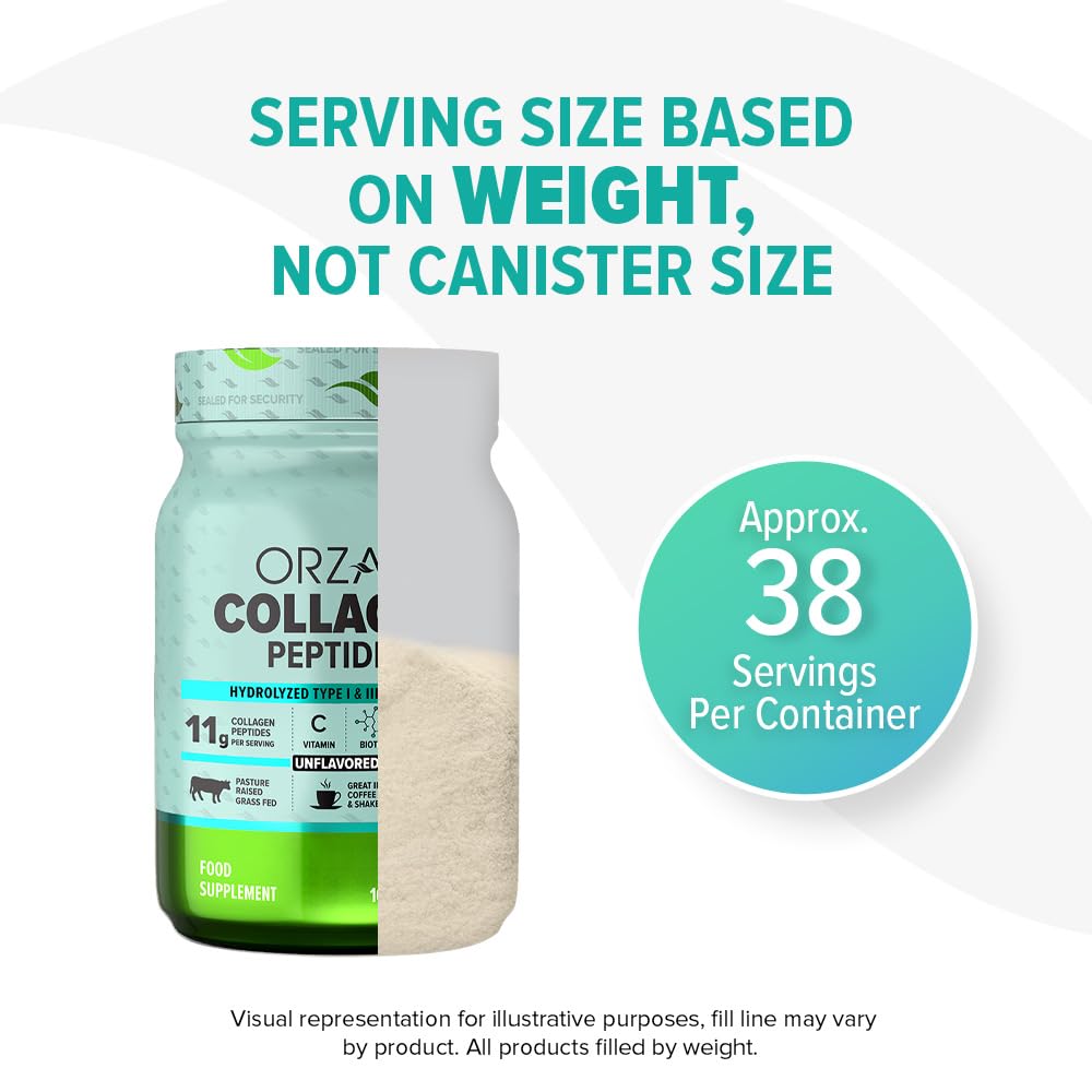 ORZAX Collagen Peptides Powder Unflavored - Hair, Skin and Nails Vitamins - Bone ORZAXAu supplements