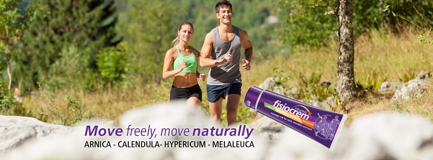 Fisiocrem Solugel Arnica Cream - Arnica Montana & Calendula Cream for Muscle Massage, Muscle Rub for Neck, Shoulders and Back - 250ml FisiocremAu supplements