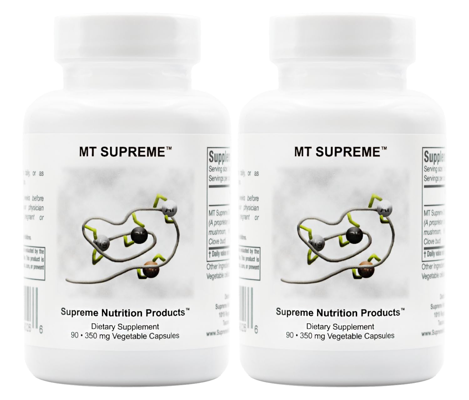 Supreme Nutrition MT Supreme, 90 Pure Herbal Combination Vegetarian Capsules (Pack of 2) Supreme Nutrition ProductsAu supplements