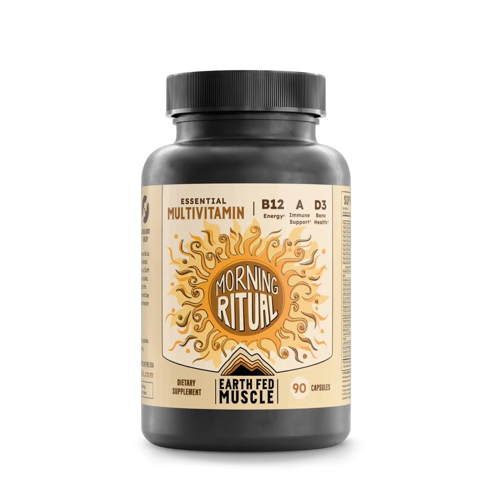 Earth Fed Muscle Morning Ritual Multivitamin for Women Supports General Health & Wellness - Multivitamin with Iron for Immune & Heart Support Earth Fed MuscleAu supplements