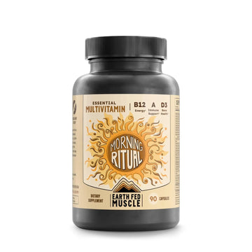 Earth Fed Muscle Morning Ritual Multivitamin for Women Supports General Health & Wellness - Multivitamin with Iron for Immune & Heart Support Earth Fed MuscleAu supplements