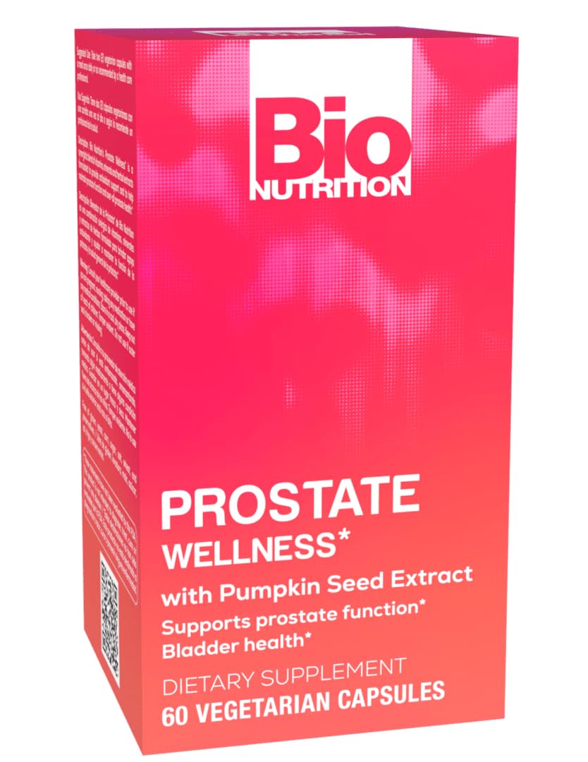 Bio Nutrition Prostate Wellness with Pumpkin Seed Extract 60 Capsules Bio NutritionAu supplements