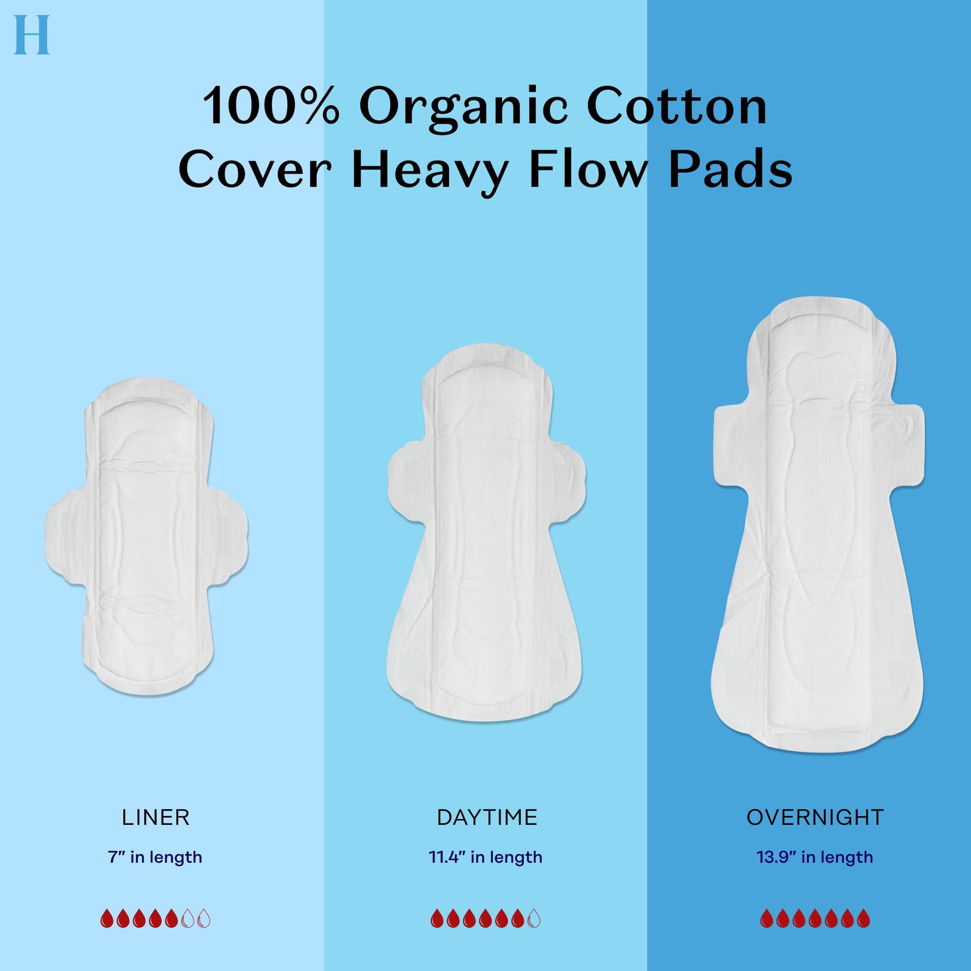 The Honey Pot Company - Herbal Overnight Heavy Flow Pads w/Wings - Organic Pads for Women The Honey Pot CompanyAu supplements
