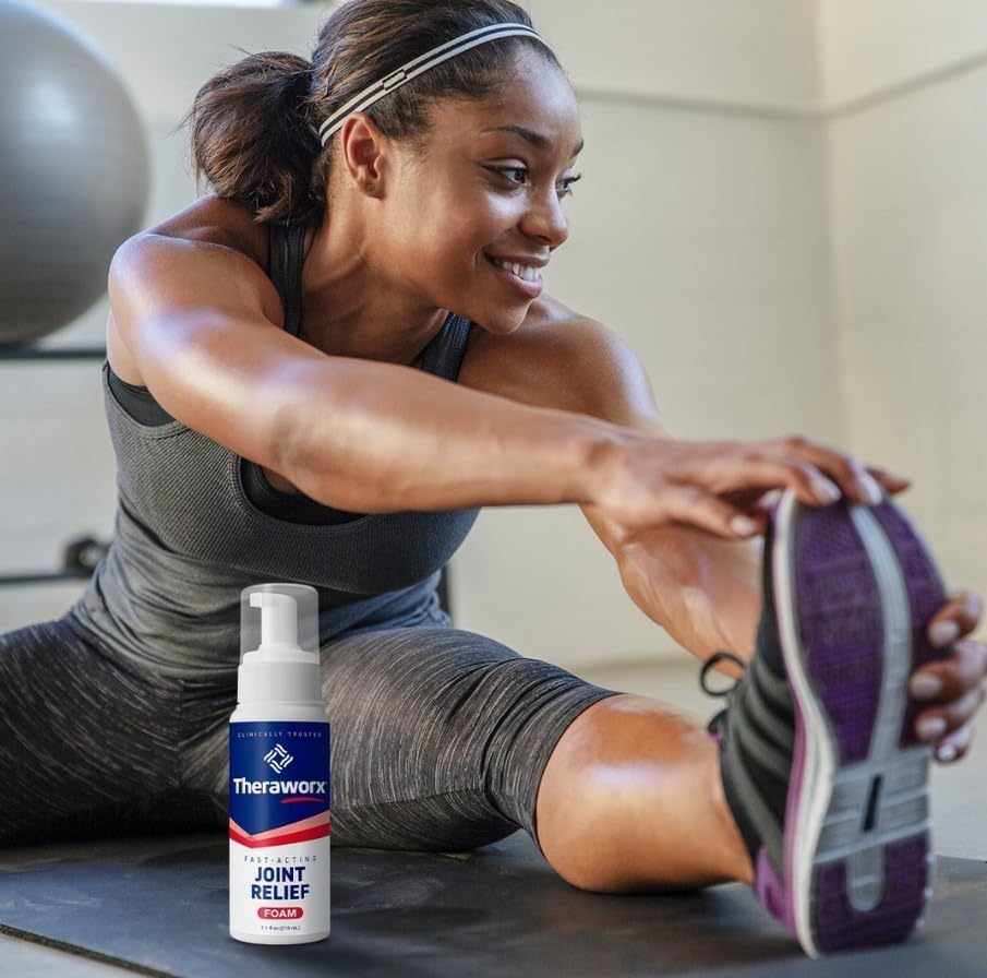 Theraworx Fast-Acting Joint Relief Foam Joint Discomfort & Inflammation Relief - 7.1 oz - 1 Count TheraworxAu supplements