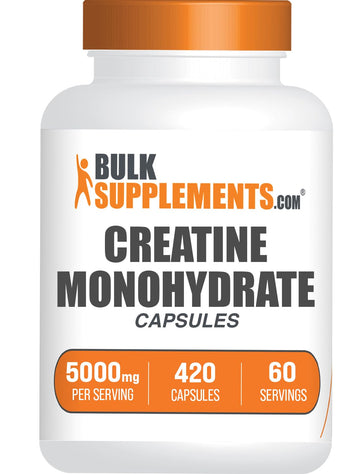 BULKSUPPLEMENTS.COM Creatine Monohydrate Capsules - Micronized Creatine Monohyd BULKSUPPLEMENTS.COMUS supplements