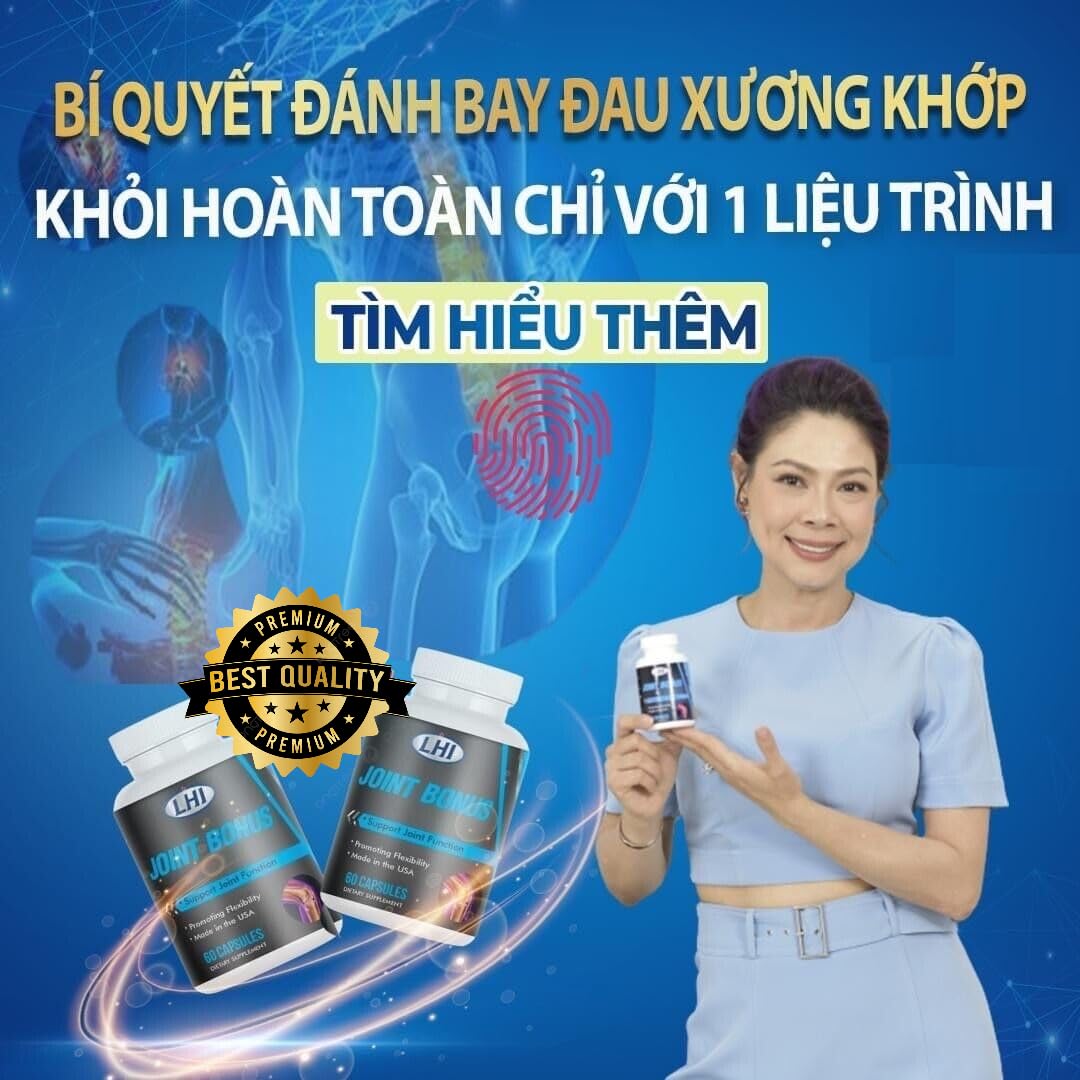 Joint Bonus Hỗ Trợ Xương Khớp (100% Authentic, Sản Phẩm Chính Hãng Tại USA) 2 Bottles Joint BonusAu supplements