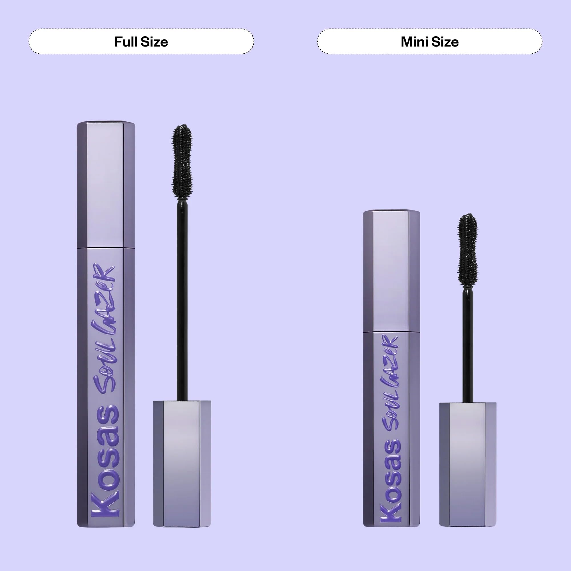 Kosas Soulgazer Lengthening + Lifting Peptide Mascara – Smudge-Proof, Clump-Free Mascara + Lash Serum 2-in-1 for Long, Defined Lashes – Curvilinear Molded Brush, Vegan, Sensitive-Eye Safe KosasAu supplements