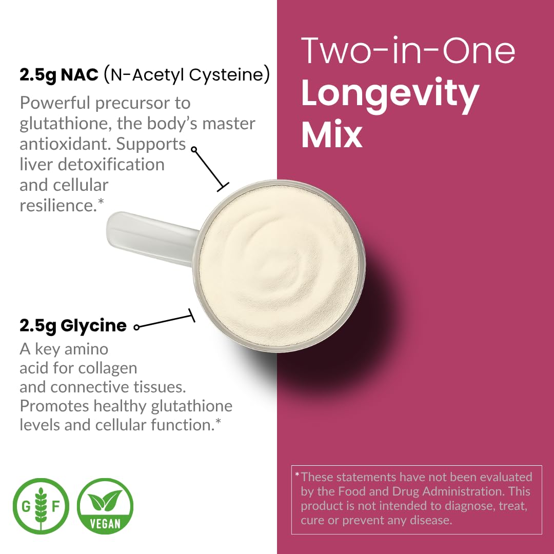 Apeiron Elementals NAC + Glycine Powder - 2500mg - Glutathione Production, Immune Support, & Cellular Energy Apeiron ElementalsAu supplements
