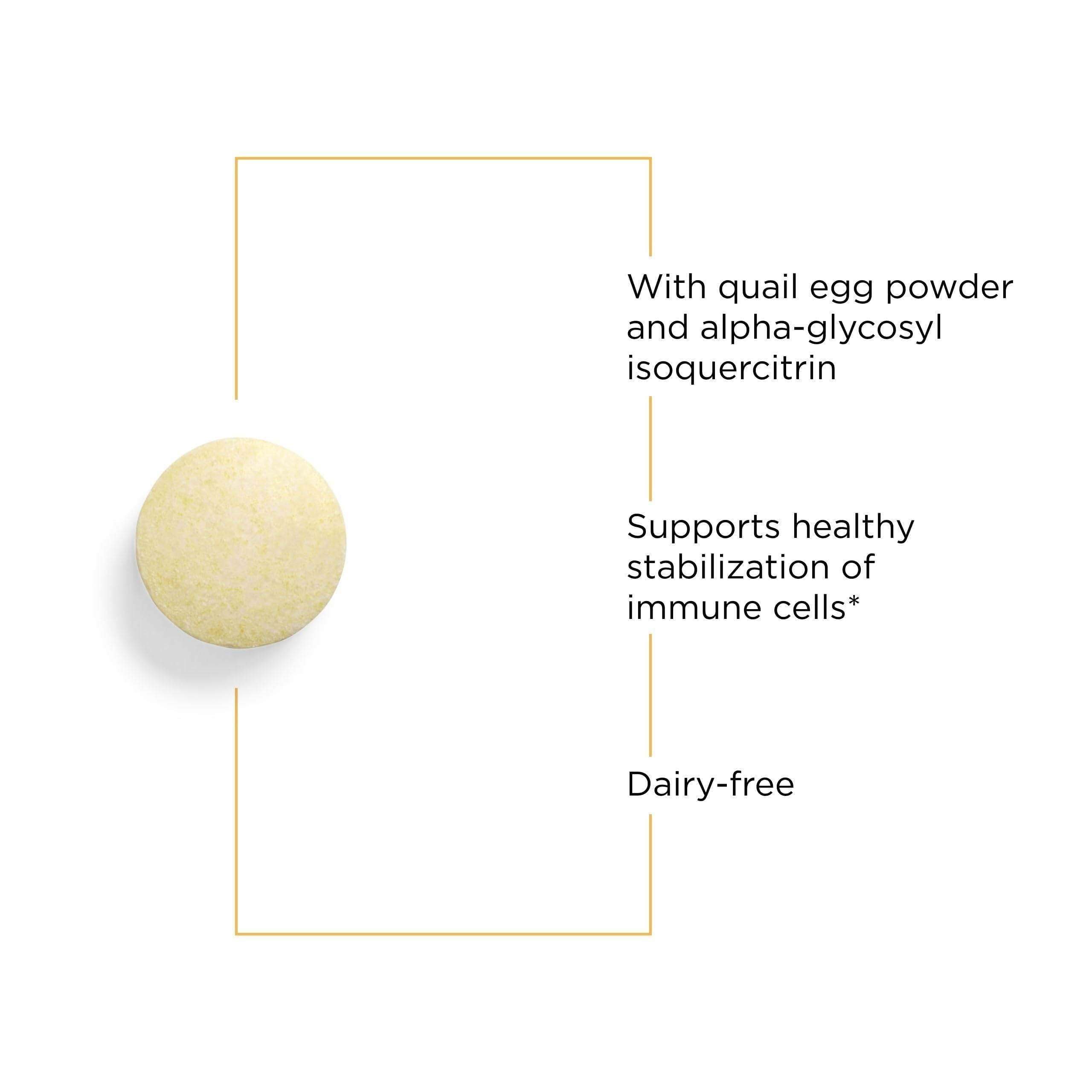 Integrative Therapeutics AllQlear - Seasonal Supplement for Immune Support *- Quail Egg Powder Blend - Dairy-Free - Berry Flavored, 60 Chewable Tablets (30 Servings) Integrative TherapeuticsAu supplements