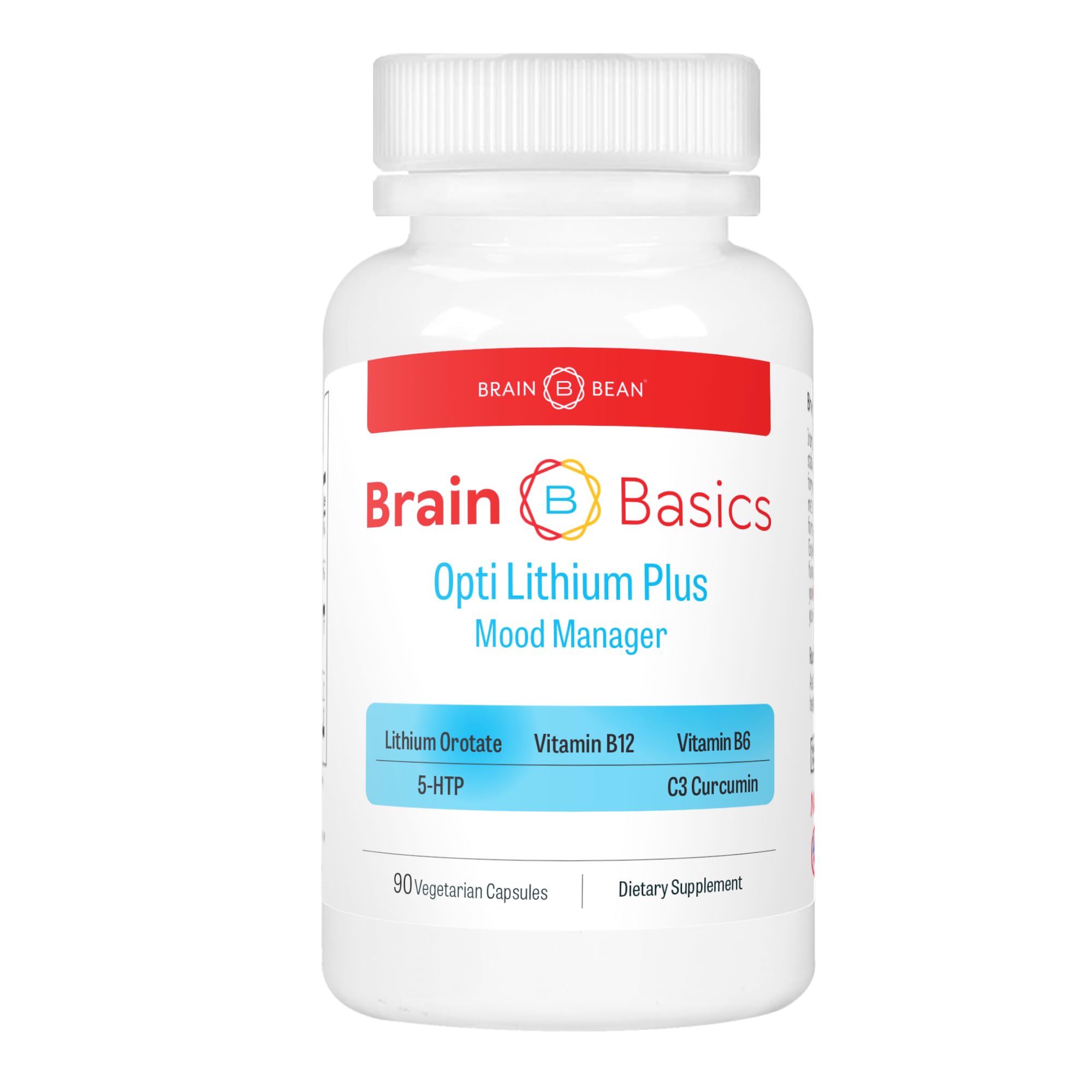 Opti Lithium Plus: Supercharge Brain Health with Enhanced Nutrient Absorption for Optimal Well-Being. Brain BeanAu supplements
