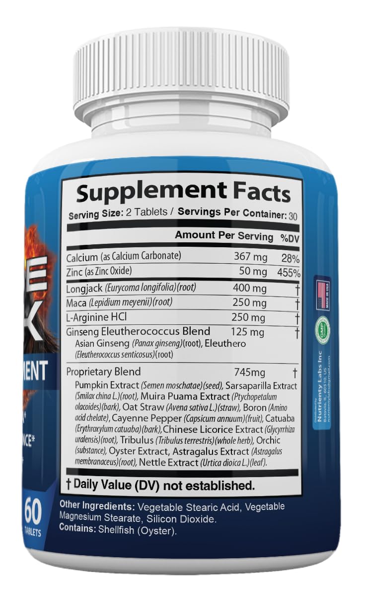 Zonata Horse Peak Dietary Supplements for Men - Horse Peak Supplement Naturally Enhance Performance, Endurance, and Energy Levels* - Horse Peak Pills - 60 Count ZonataAu supplements