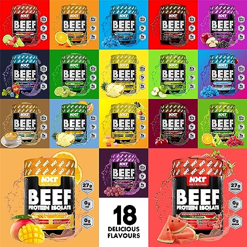 NXT Beef Protein Isolate 540g - High Protein Powder in Natural Amino Acids - Paleo, Keto Friendly NXT NutritionAu supplements
