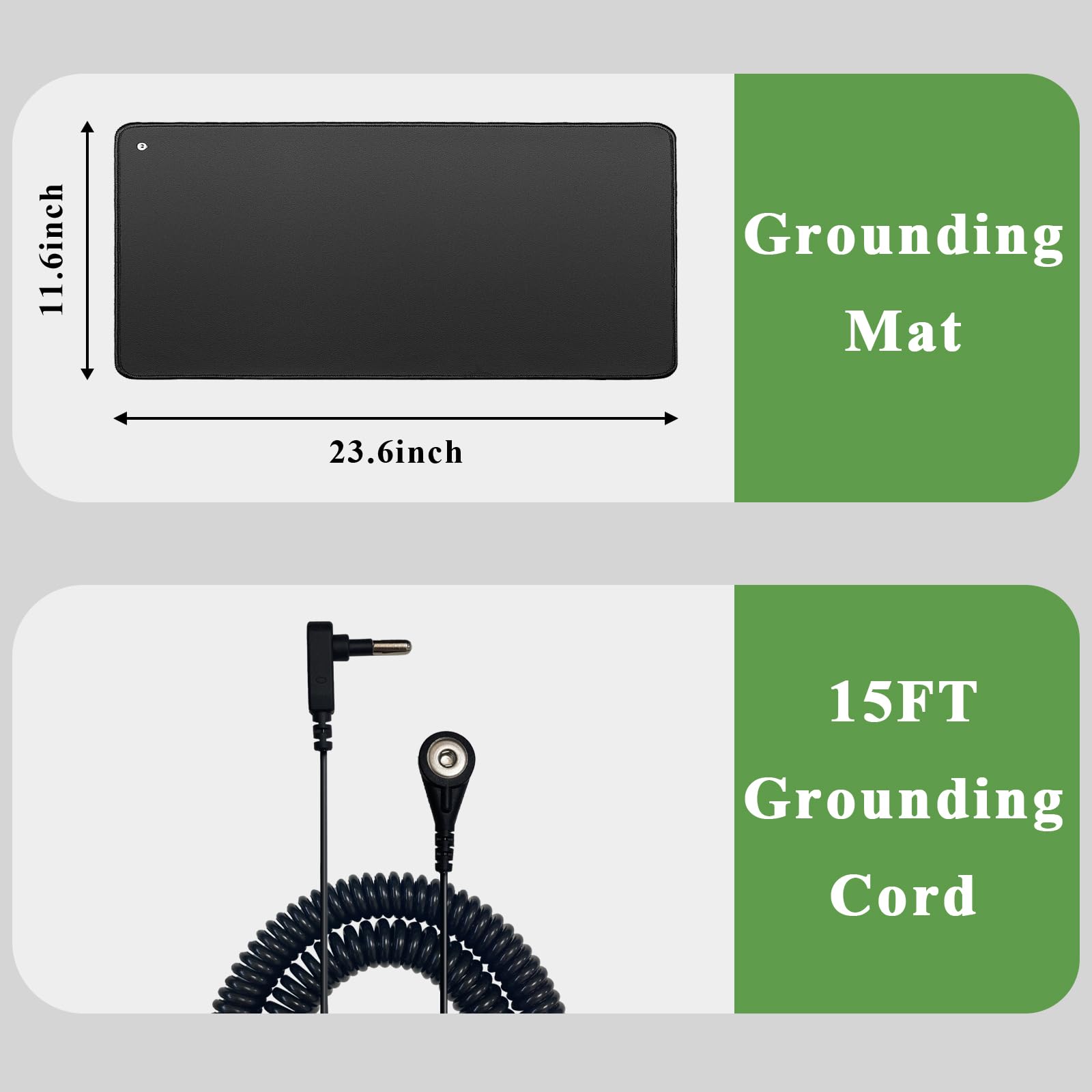 WAUZOBLE Grounding Mat, Grounding Bed Foot Mat with 1 Grounding Cord Indoor Mat Improving WAUZOBLEAu supplements