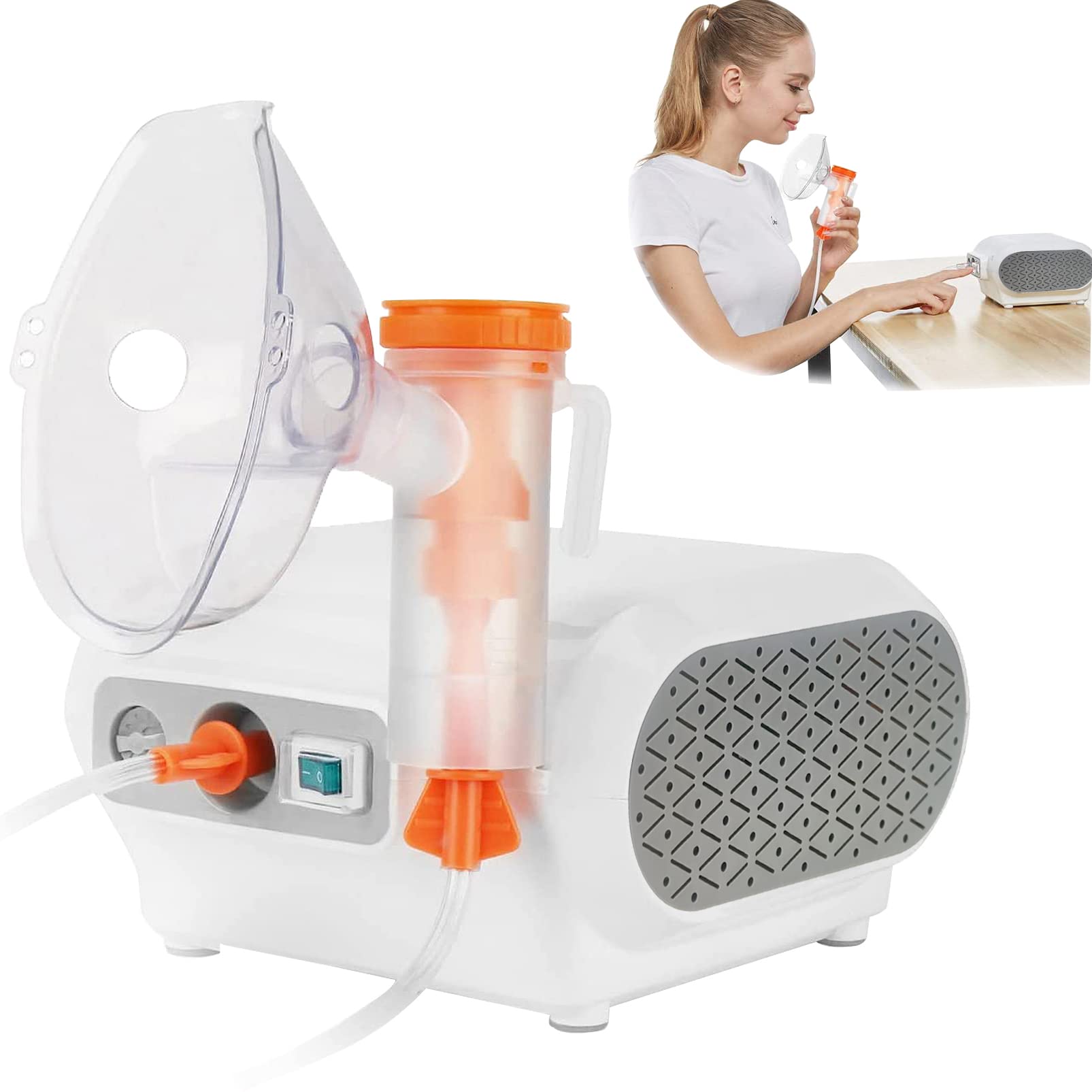 MAYLUCK Portable Compressor Nebulizer, Nebulizer Machine with 1 Set MayluckAu supplements