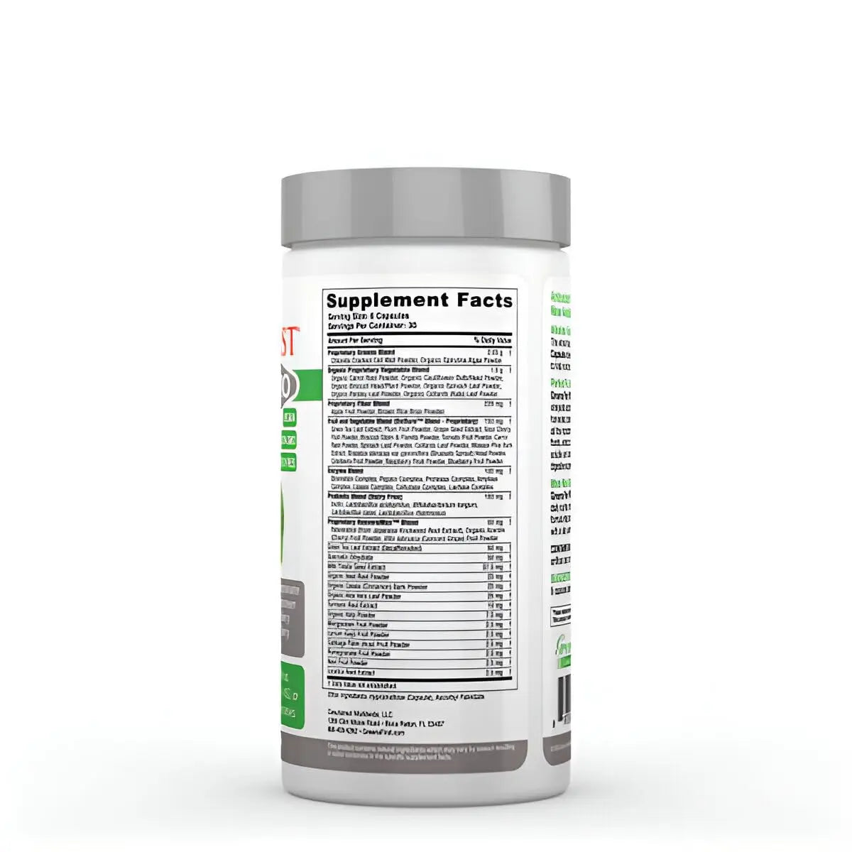 Greens First Phytonutrient Capsules - 49 Antioxidant-Rich Superfoods with Organic Fruits & Veggies, Prebiotics, Probiotics Greens FirstAu supplements